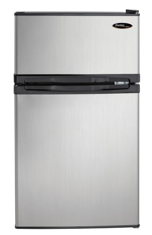 Danby Designer Réfrigérateur compact 3,1 pi³ aspect acier inoxydable DCR031B1BSLDD