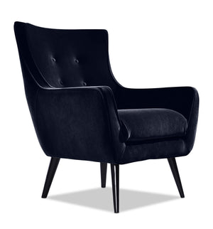 Maja Fauteuil d’appoint – bleu foncé