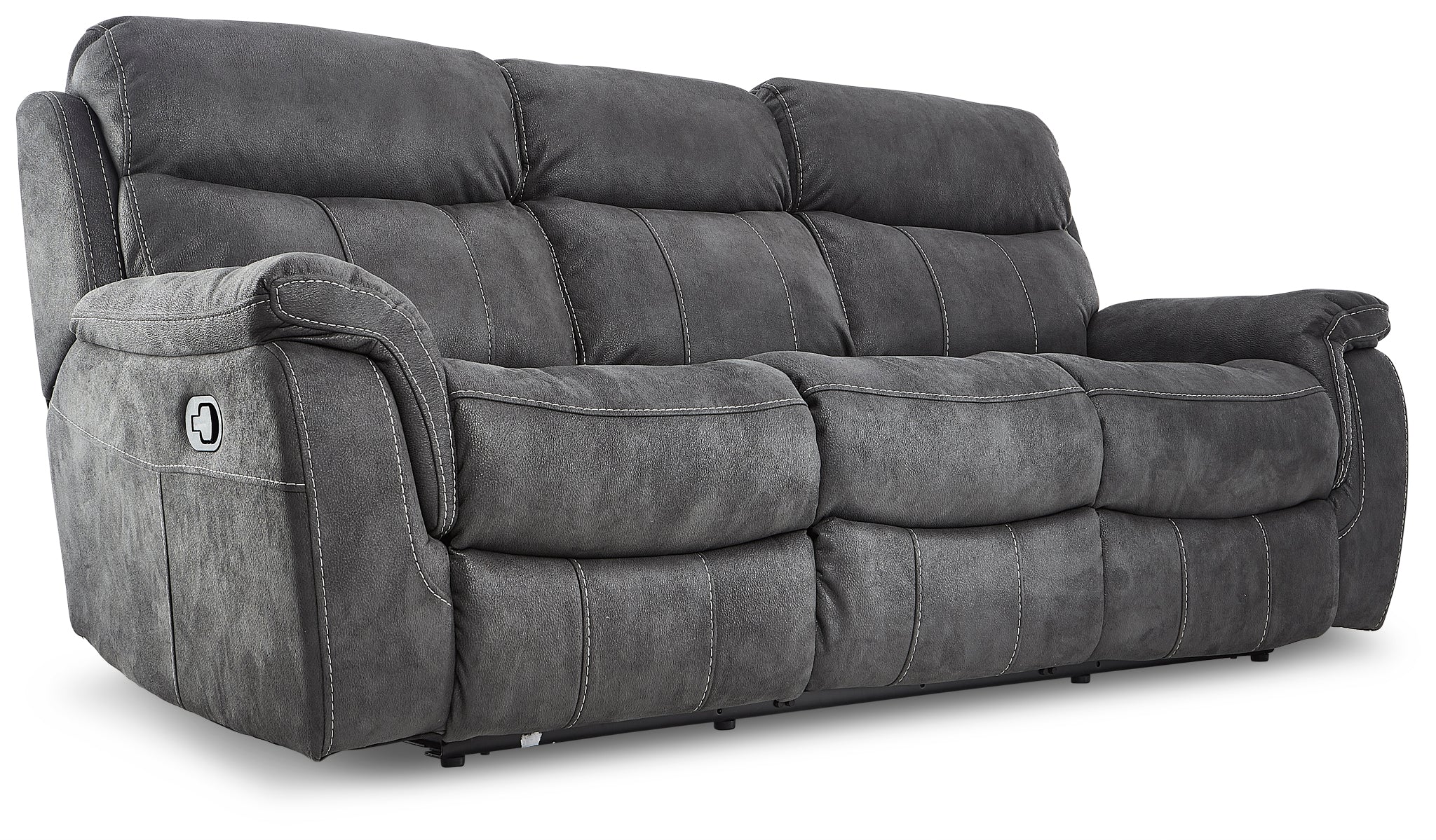 Morrow II Reclining Sofa and Loveseat Set - Grey