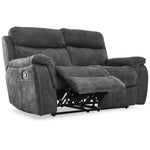 Morrow II Reclining Loveseat - Grey