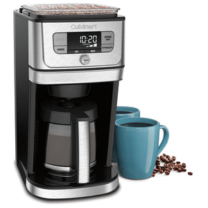 Cuisinart Cafetière 12 tasses avec moulin intégré Burr Grind & BrewMC deuxième génération - DGB-800C