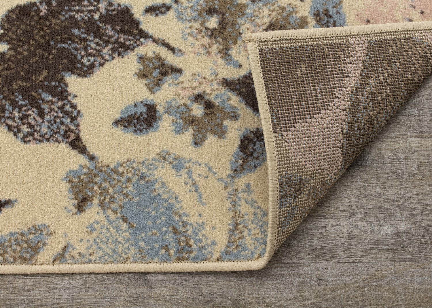 Fiona Flowers Area Rug - 5' X 7' - Cream/Pink