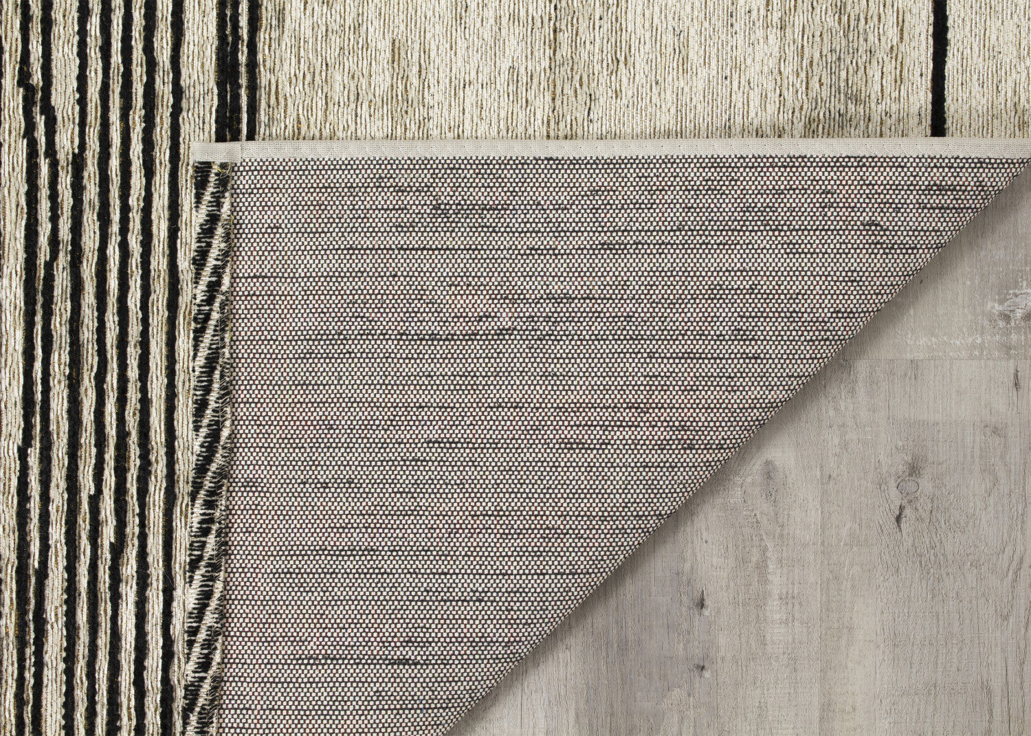 Ollie Abstract Pen Drawing Area Rug - 8' X 11' - Grey