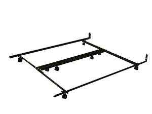 Base à roulettes à profil bas pour lit grand et très grand