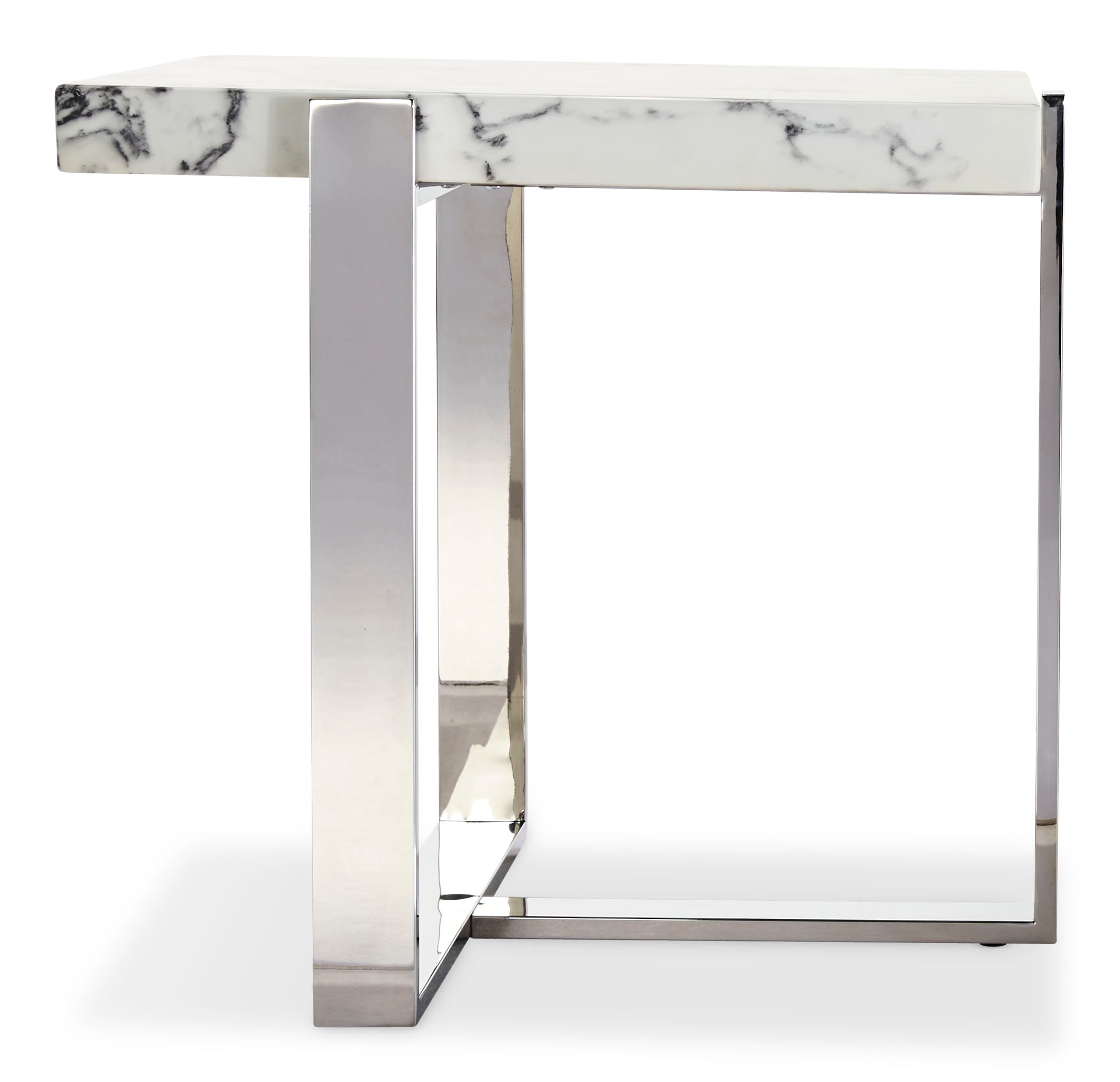 Bellini End Table - White