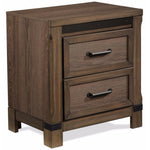 Rossco Night Table - Rustic Oak