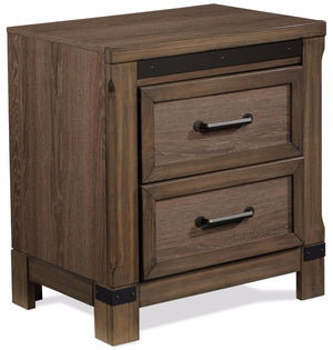 Rossco Table de nuit – chêne rustique