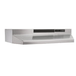 Broan Stainless Steel 24" 210 Max CFM Under-the-Cabinet Range Hood - BU224SS