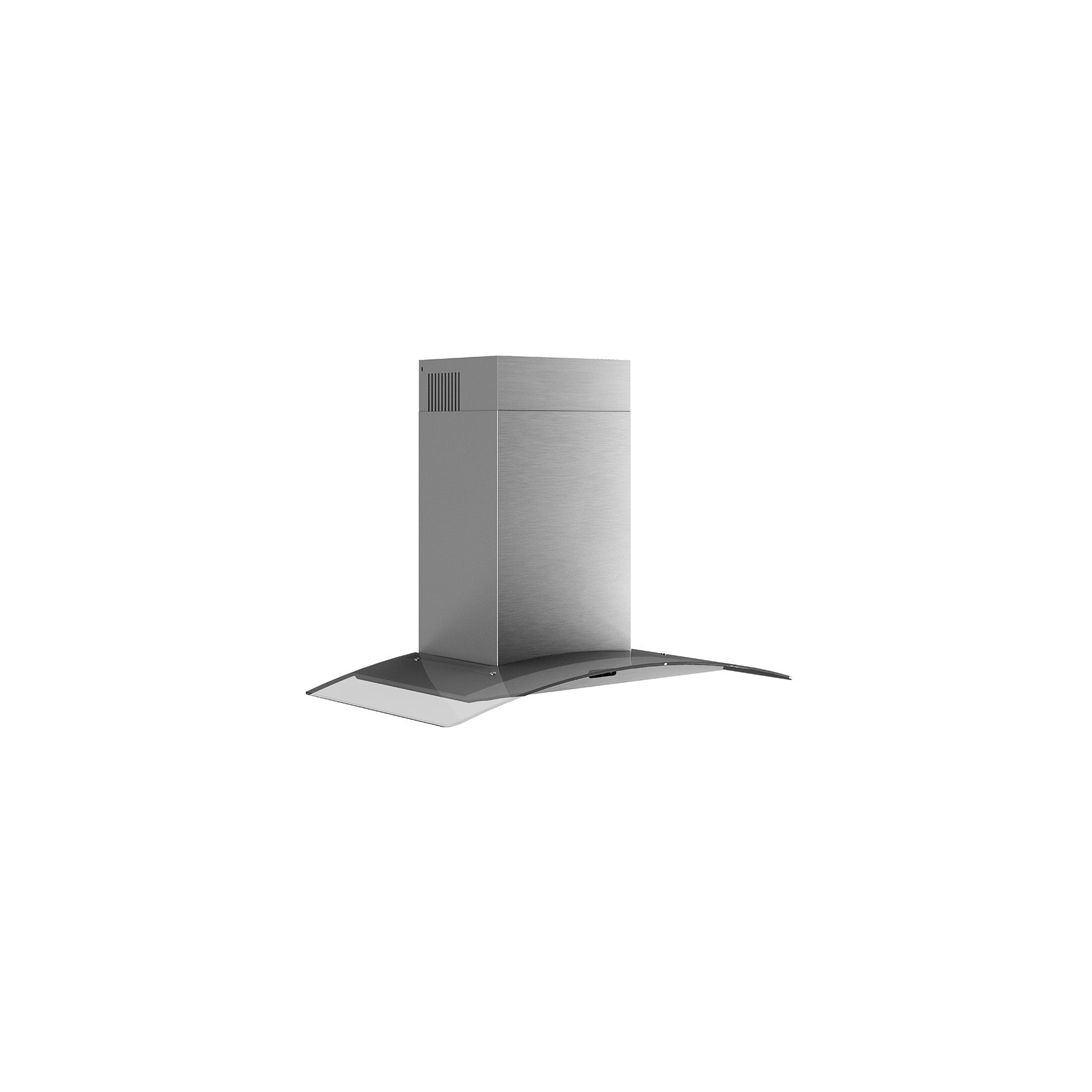 Broan Stainless Steel 36" 400 CFM Curved Glass Chimney Range Hood - EW4636SS
