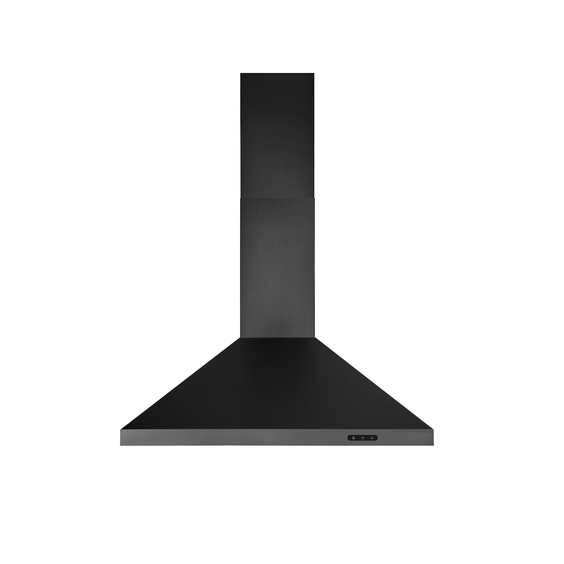 Broan Black Stainless Steel 30" 460 Max CFM Pyramidal Chimney Range Hood - EW4830BLS