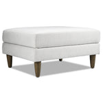 Amelia Ottoman and a Half - Light Grey