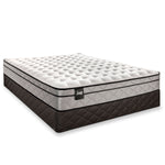 Sealy Shimmery Cushion Firm Twin Mattress and Boxspring Set