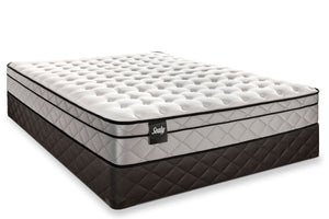 Sealy Shimmery semi-ferme Ens. Matelas/sommier simple