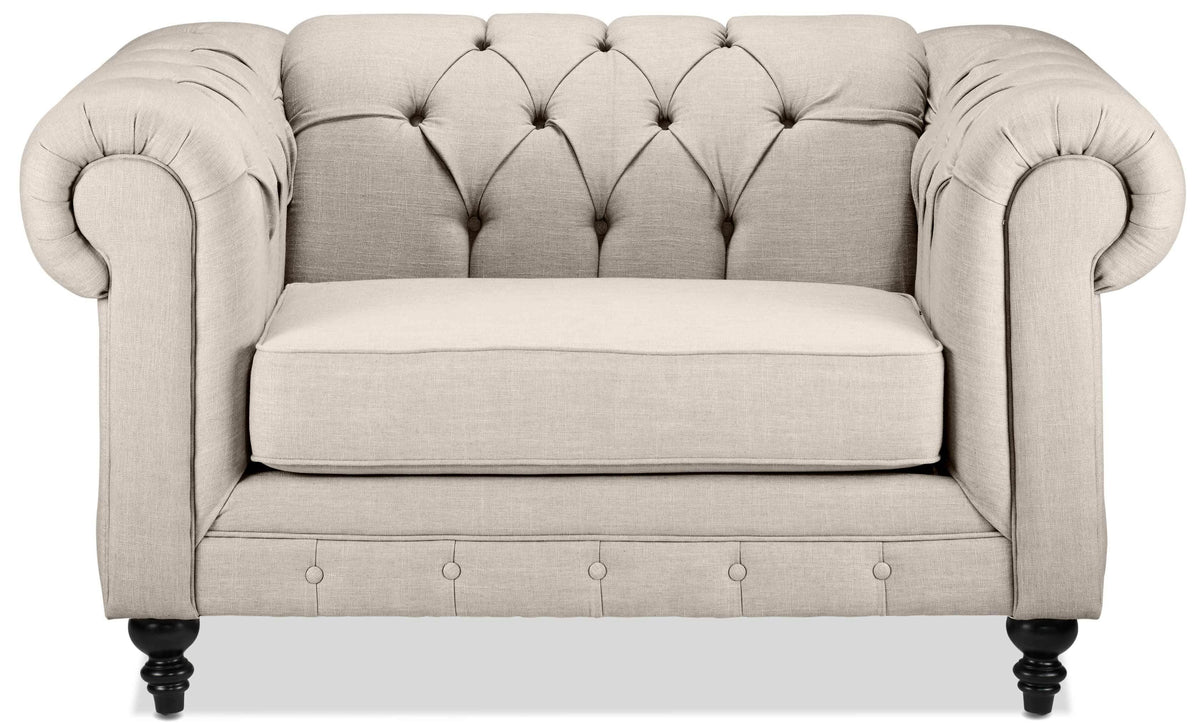 Derbyshire Chair and a Half - Taupe