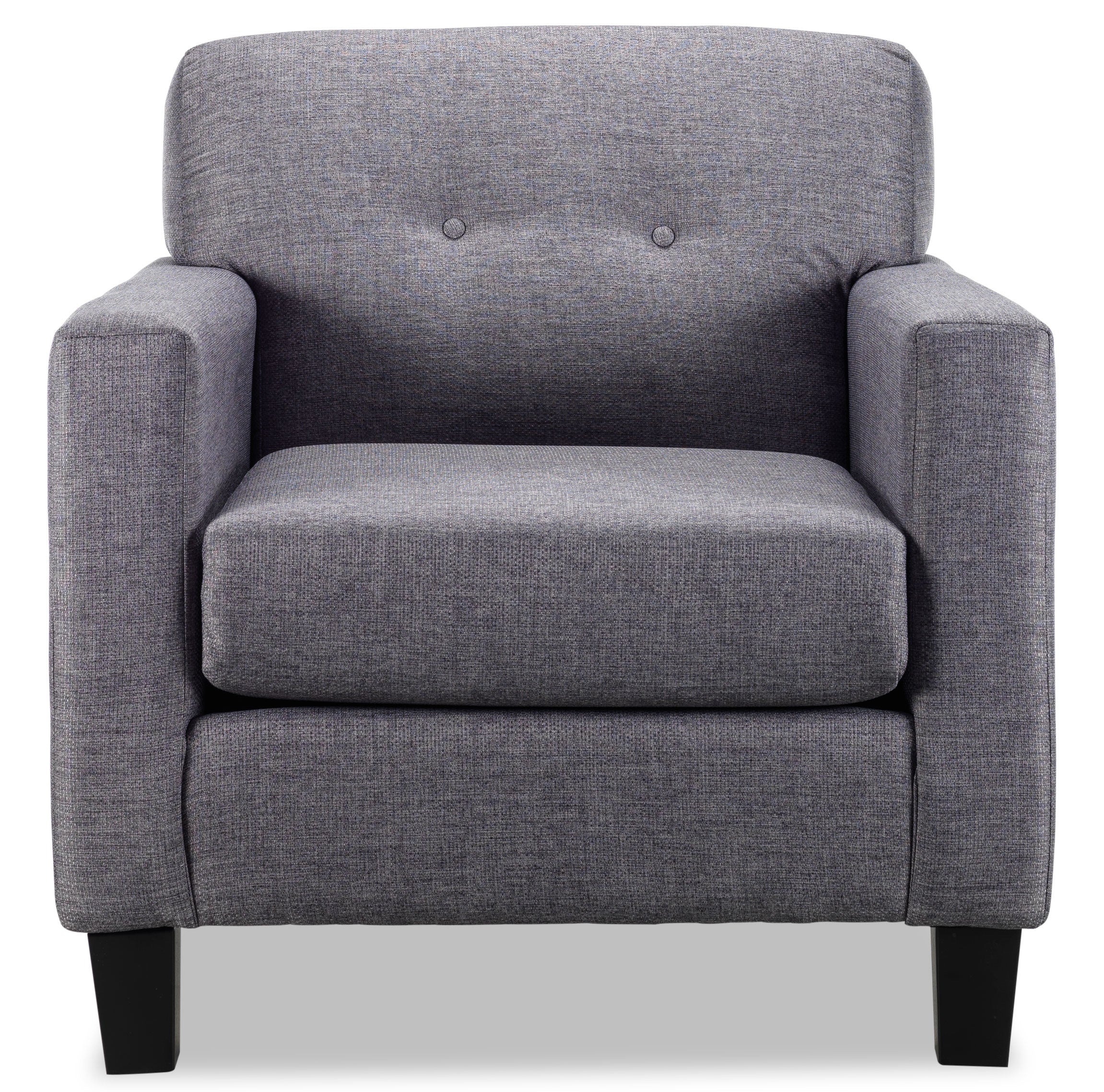 Merlin Sofa, Loveseat and Chair Set - Grey