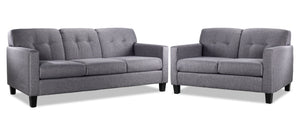 Merlin Ens. Sofa et causeuse - gris