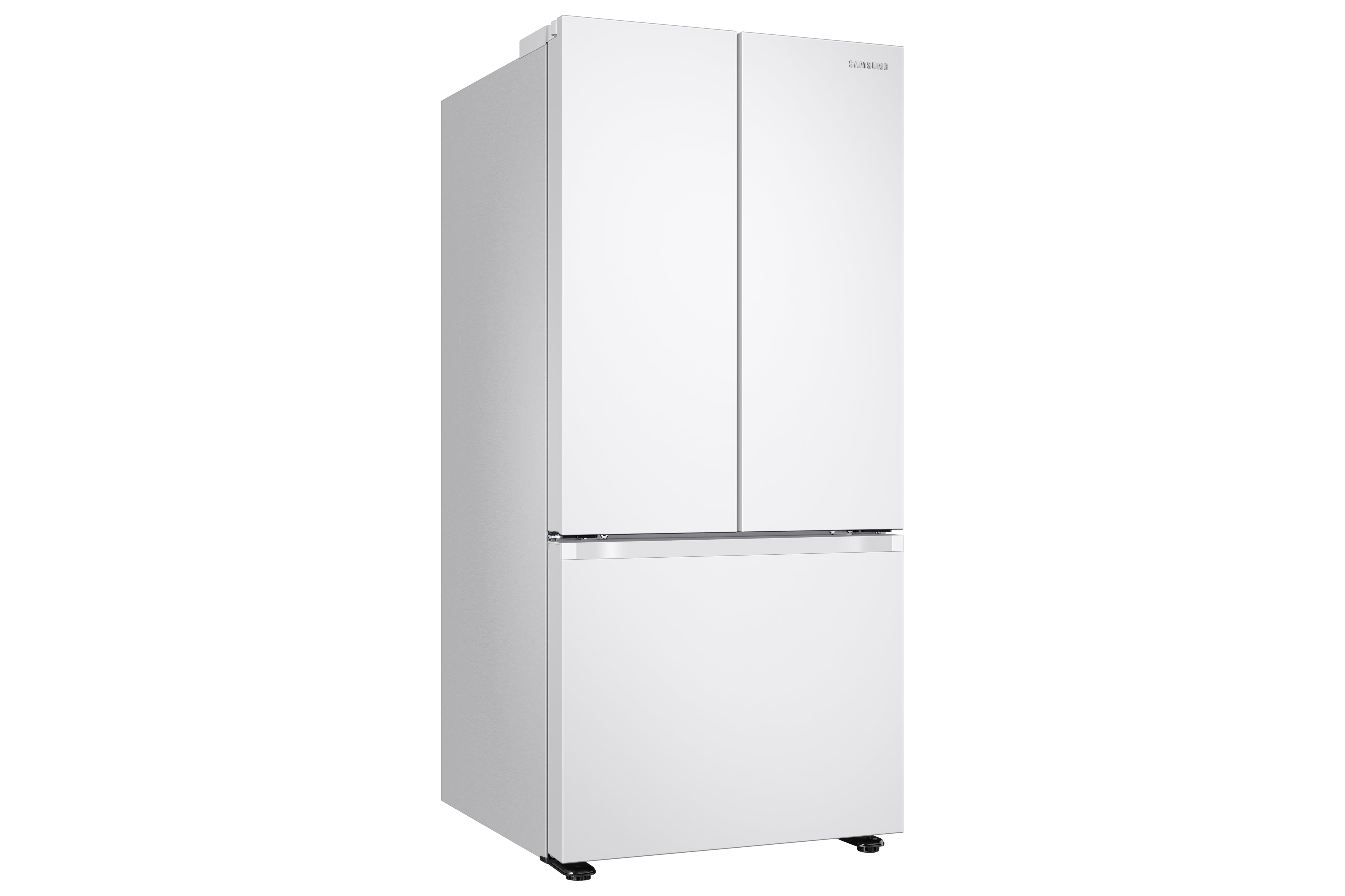 Samsung Smooth White French Door Refrigerator (22.1 cu.ft.) - RF22A4111WW/AA