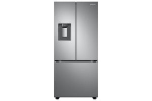 Samsung Réfrigérateur 22,1 pi³ de 30 po avec porte à 2 battants et distributeur d’eau externe acier inoxydable - RF22A4221SR/AA