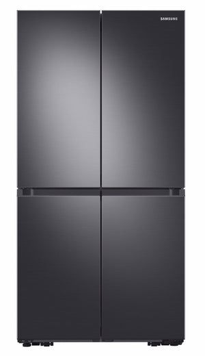 Samsung Réfrigérateur 22,8 pi³ 4 portes FlexMC à profondeur de comptoir acier inoxydable noir RF23A9671SG/AC