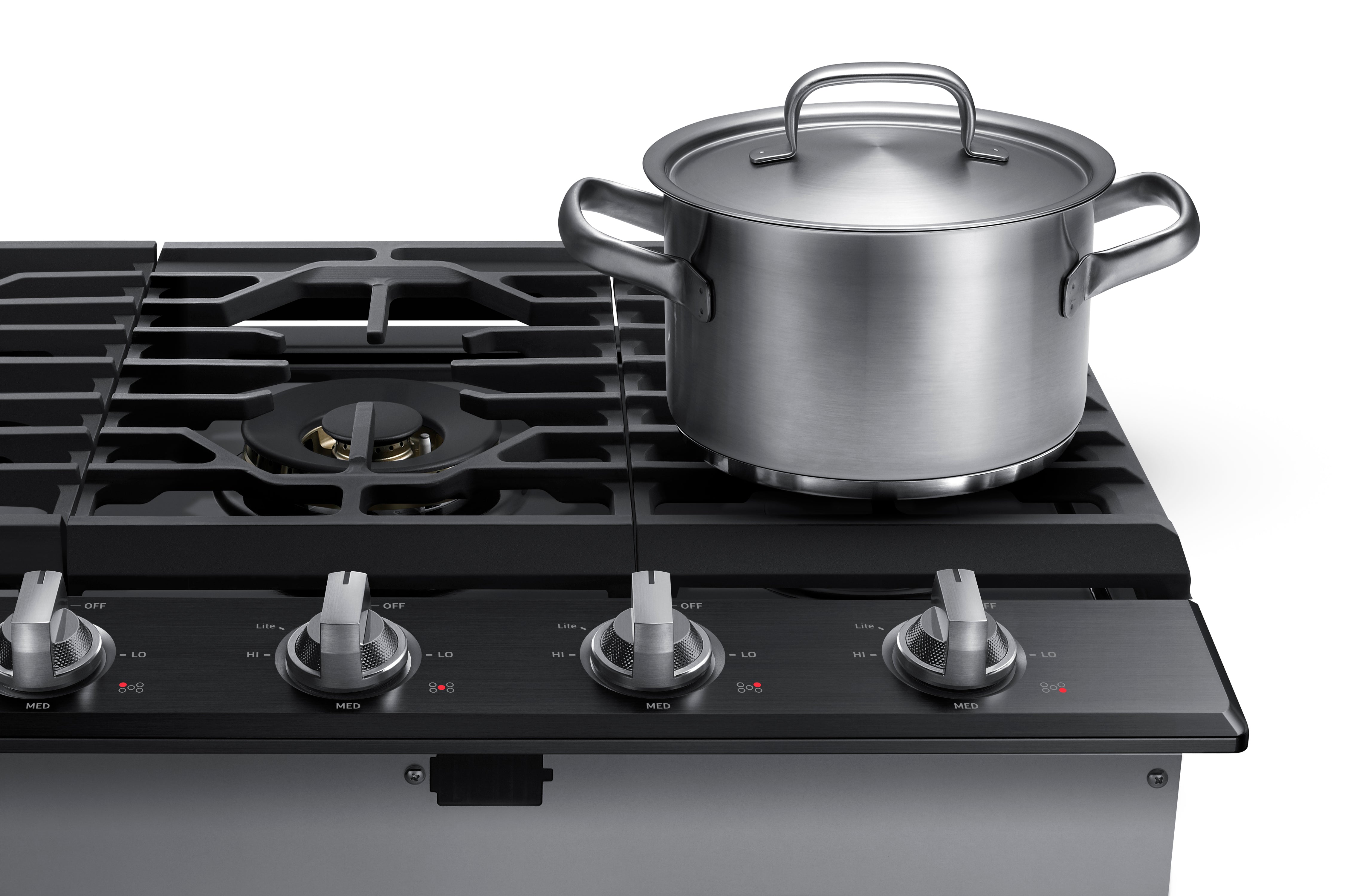 Samsung Black Stainless Steel 30" Gas Cooktop - NA30N7755TG/AA