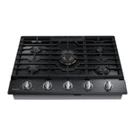 Samsung Black Stainless Steel 30" Gas Cooktop - NA30N7755TG/AA