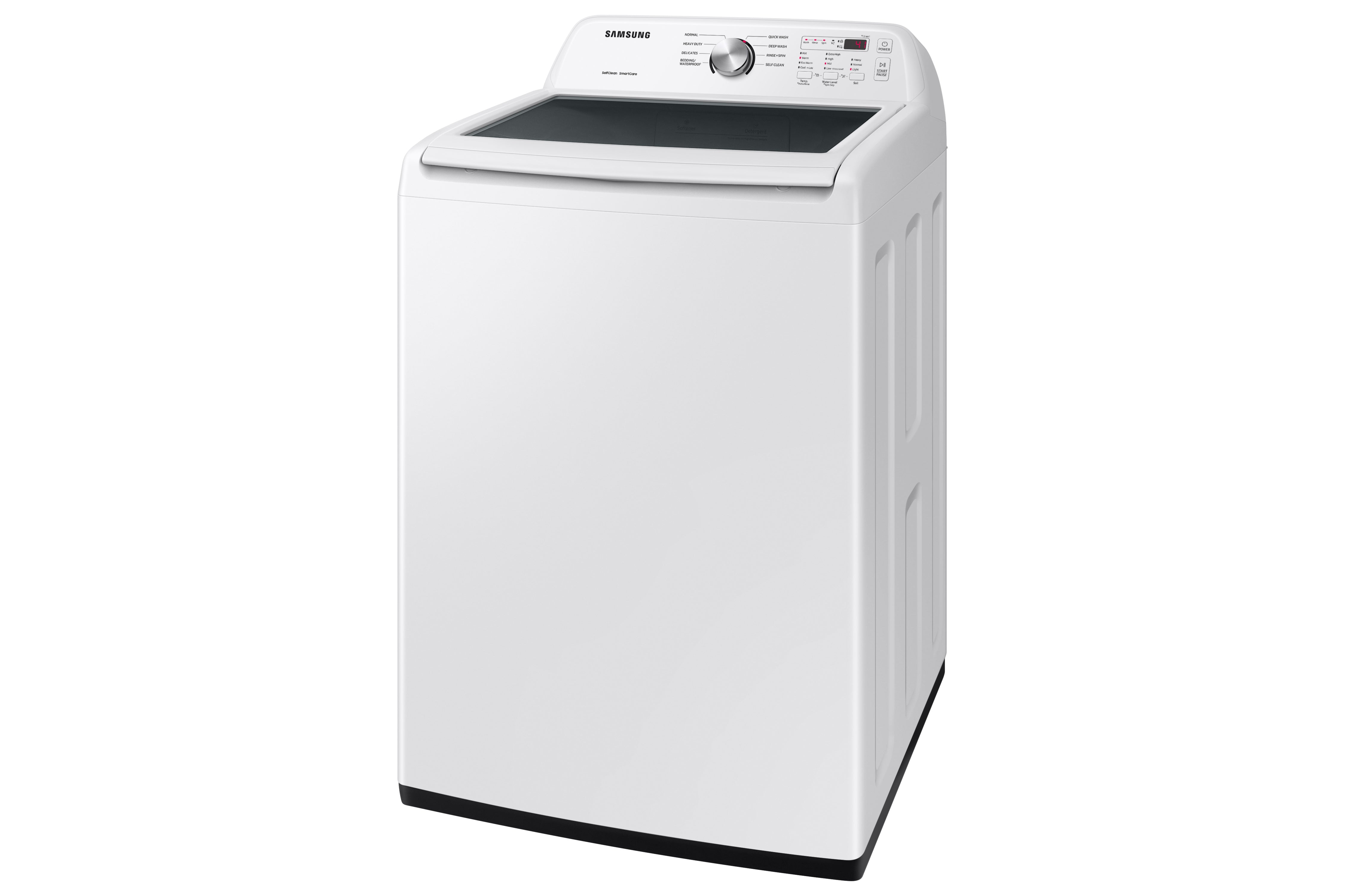 Samsung White Top Load Washer with ActiveWave Agitator (5.0 Cu.Ft) - WA44A3205AW/A4