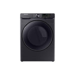 Samsung Black Stainless Steel Front Load Dryer with Steam Sanitize (7.5 Cu.Ft) -DVE50R8500V/AC
