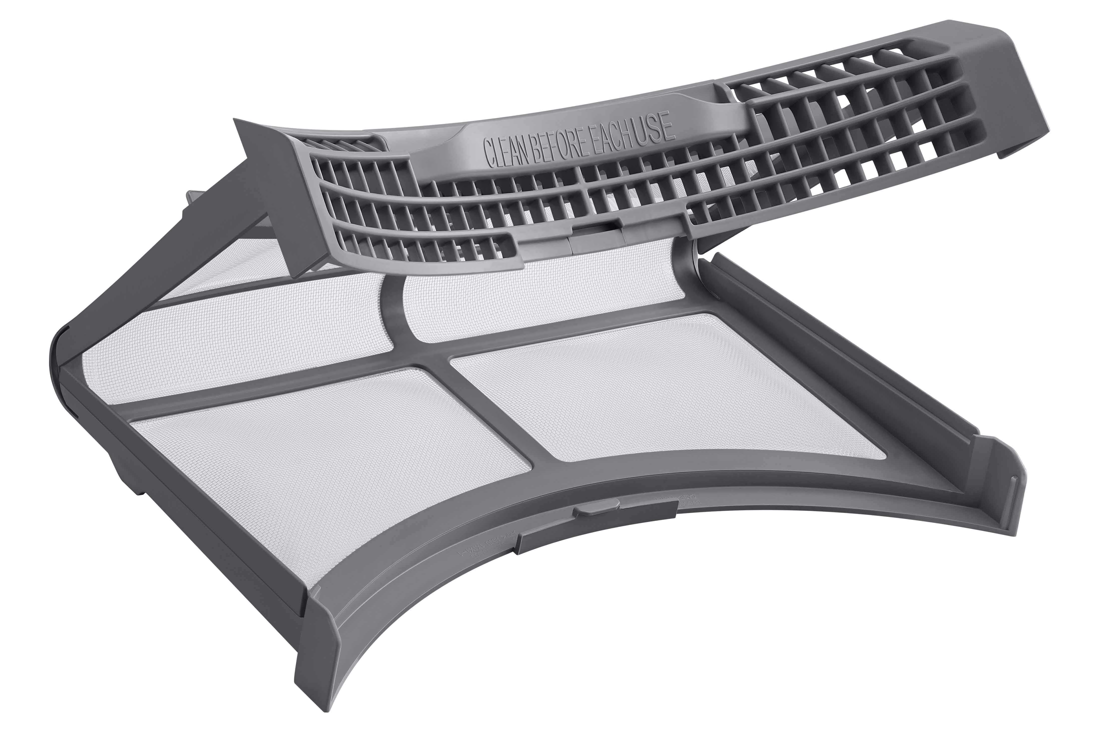 Samsung Black Stainless Steel Front Load Dryer with Steam Sanitize (7.5 Cu.Ft) -DVE50R8500V/AC