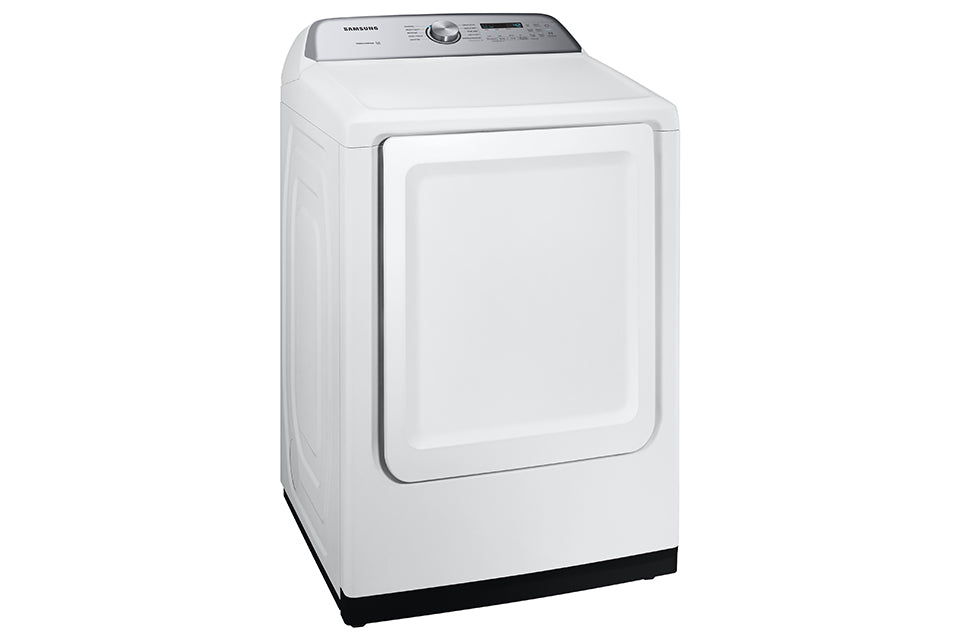 Samsung White Electric Dryer with Sensor Dry (7.4 Cu.Ft) - DVE50T5205W/AC