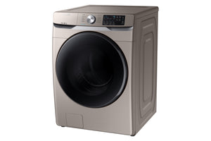 Samsung Laveuse à chargement frontal 5,2 pi³ avec vapeur champagne WF45R6100AC/US