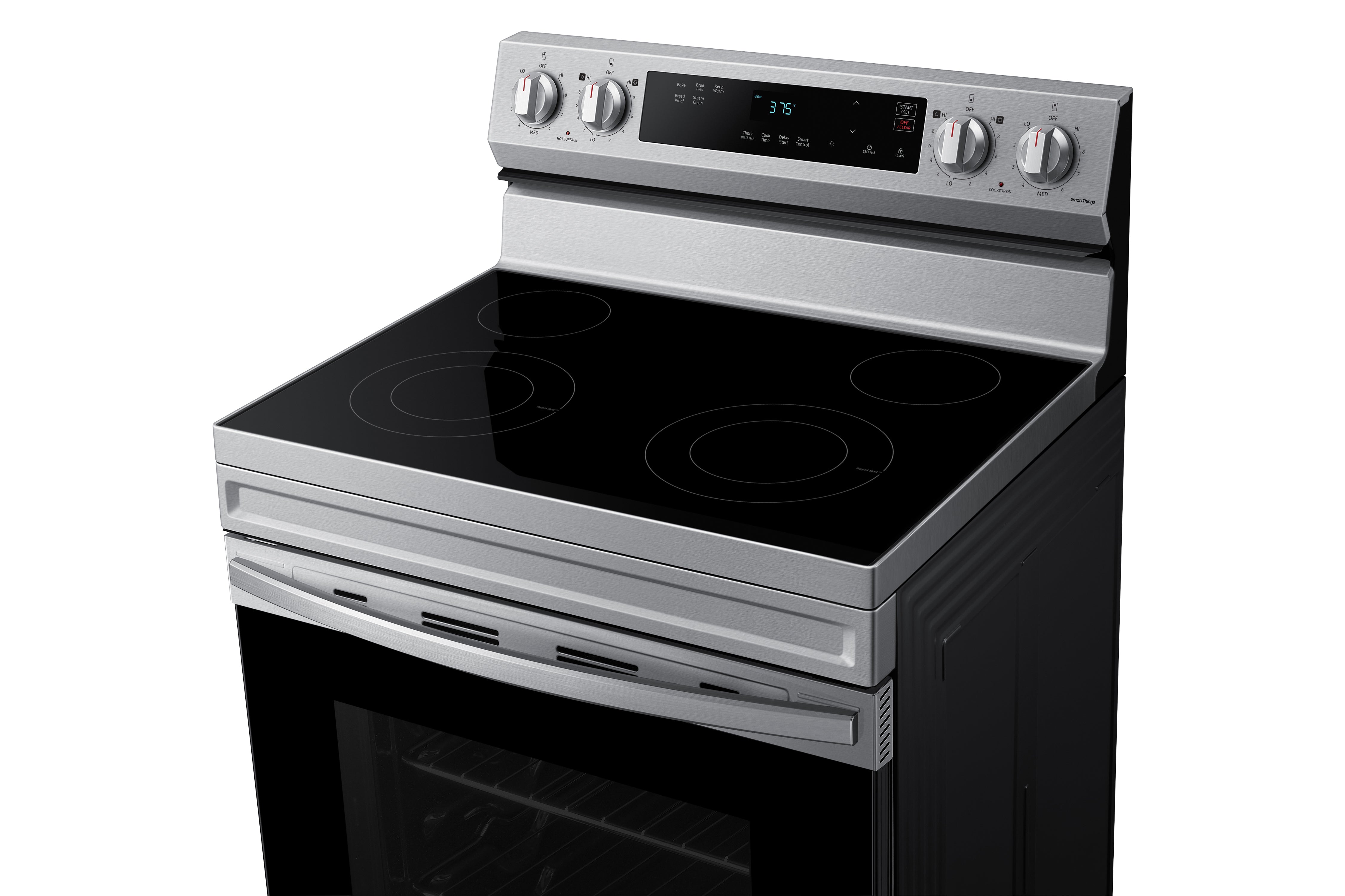 Samsung Stainless Steel Freestanding Electric Range with Wi-Fi (6.3 Cu.Ft) - NE63A6111SS/AC