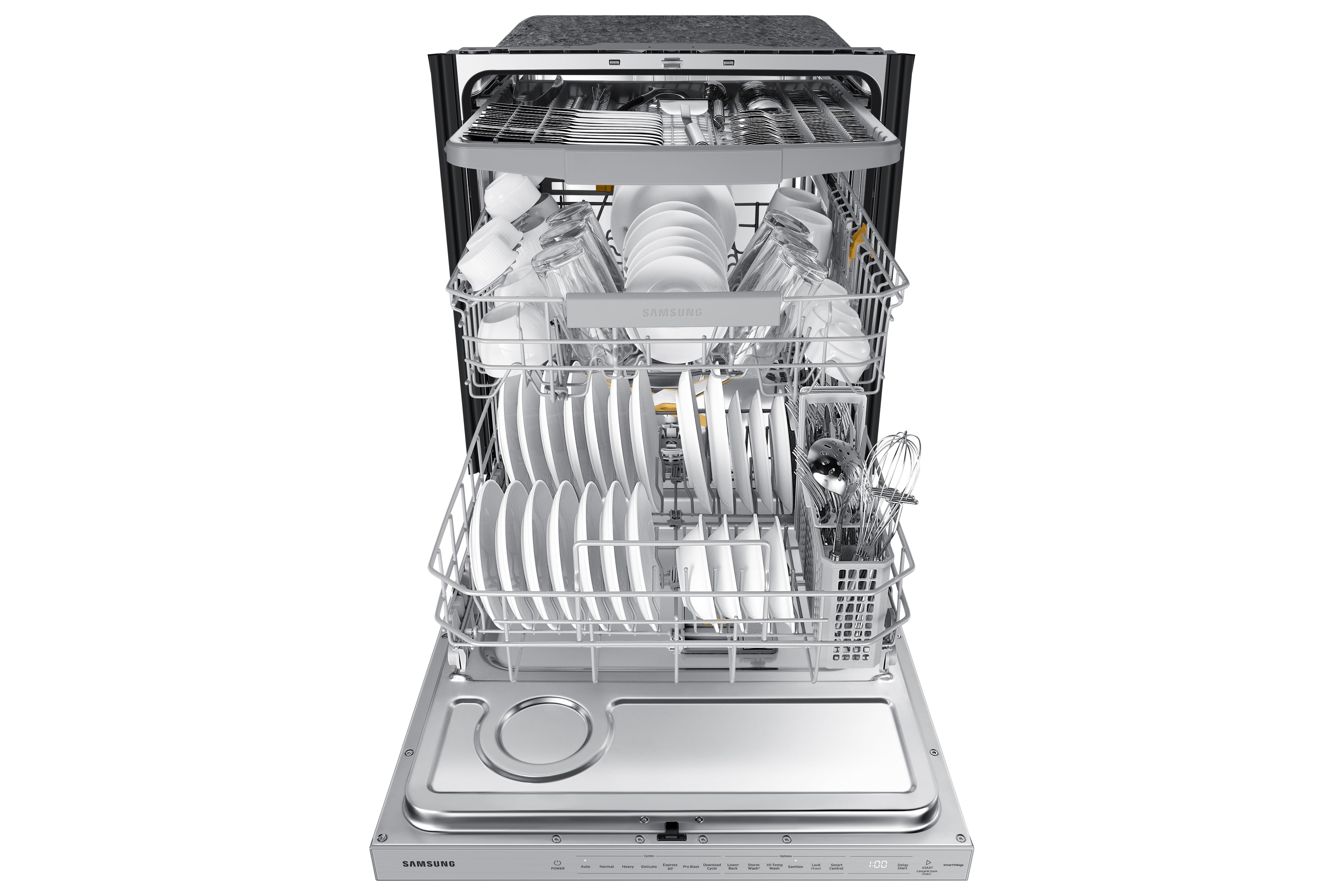 Samsung Stainless Steel Built-In Dishwasher with AutoRelease - DW80B6060US/AC