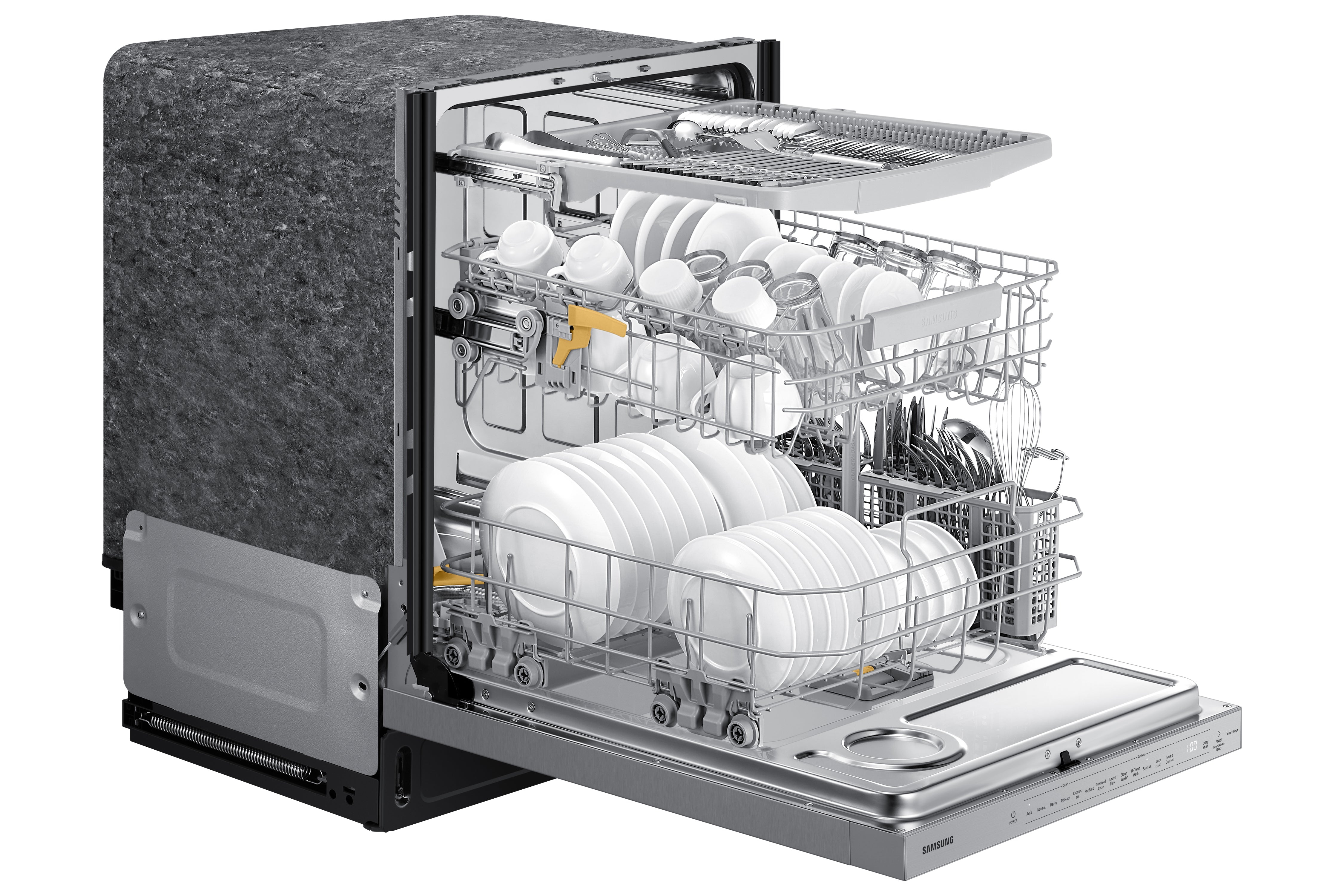 Samsung Stainless Steel Built-In Dishwasher with AutoRelease - DW80B6060US/AC