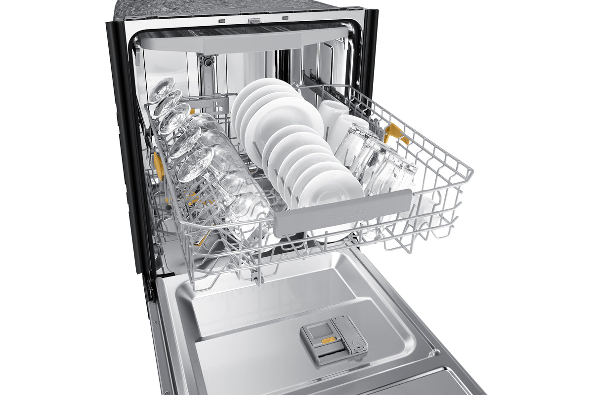 Samsung Black Stainless Built-In Dishwasher with AutoRelease - DW80B6060UG/AC
