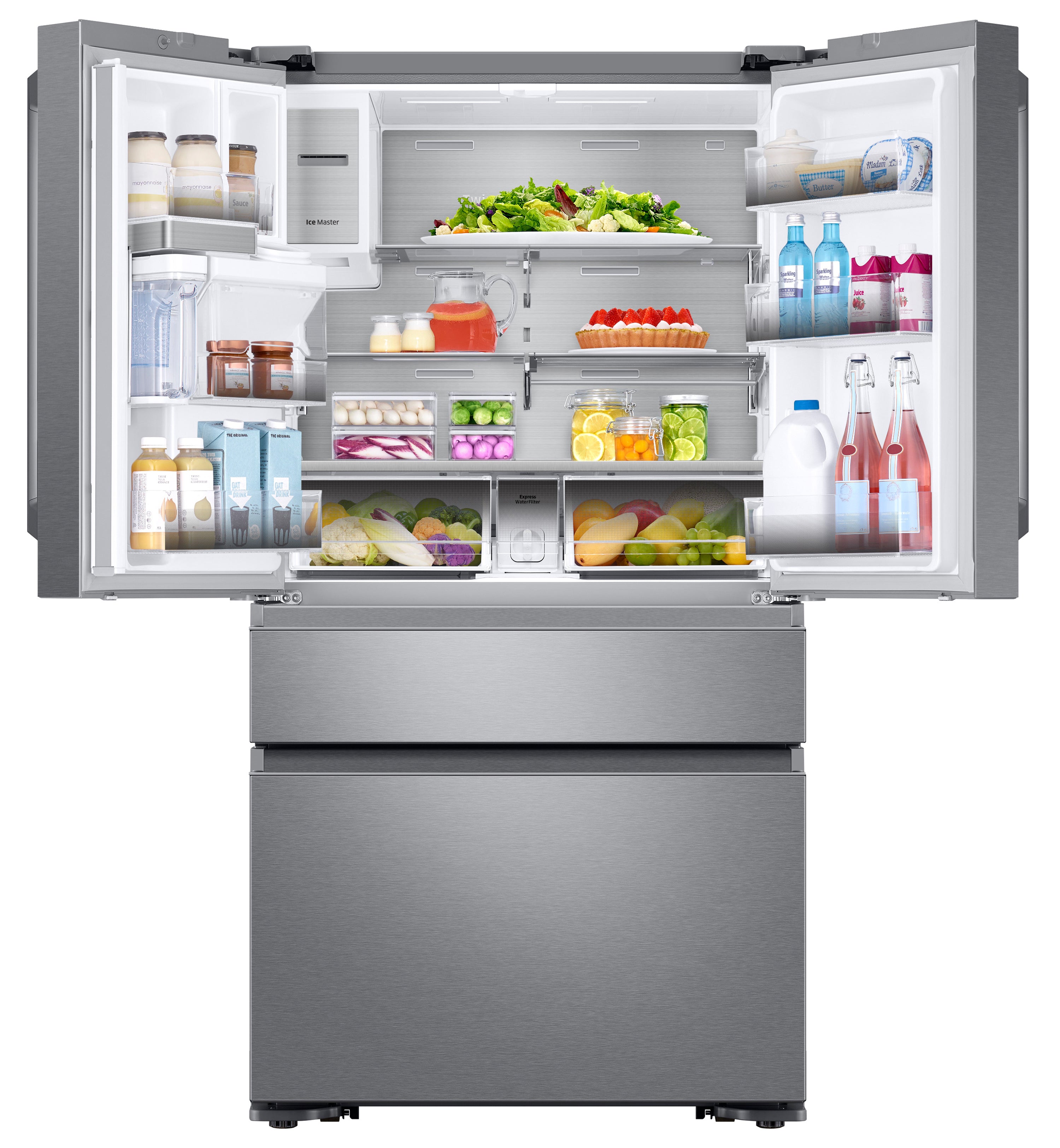 Samsung Stainless Steel Counter-Depth French Door Refrigerator (23 Cu. Ft.) - RF23M8090SR/AA