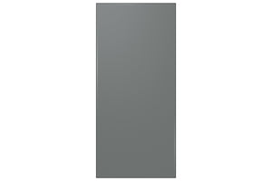 Samsung BESPOKE Panneau du haut personnalisé pour réfrigérateur 4 portes FlexMC de 36 po en verre gris mat RA-F18DUU31/AA
