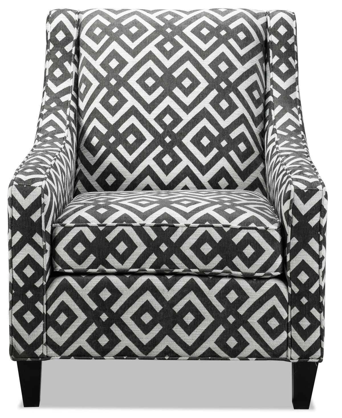 Kelsie Accent Chair - Gunmetal