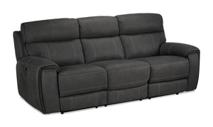 Martin Sofa inclinable électrique – gris foncé