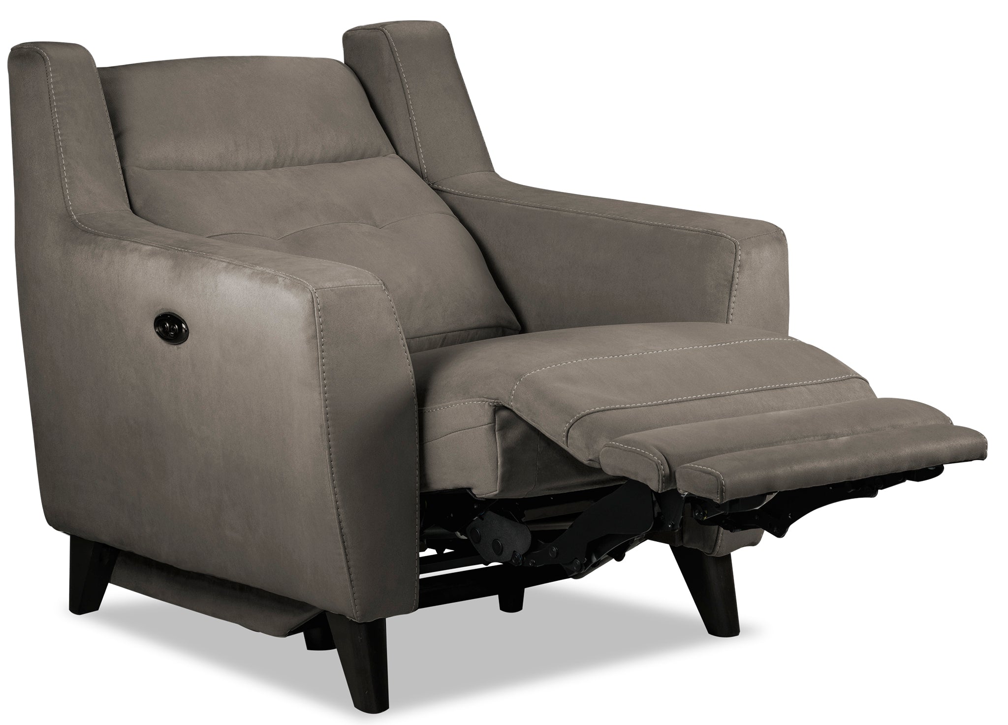 Lucas Power Recliner - Dark Grey