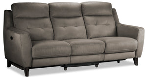 Lucas Sofa inclinable électrique – gris foncé
