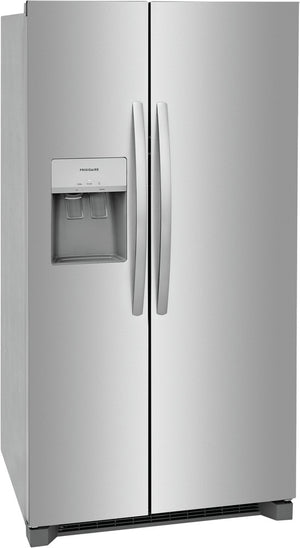 Frigidaire Réfrigérateur 25,6 pi³ de 36,25 po côte à côte acier inoxydable - FRSS2623AS