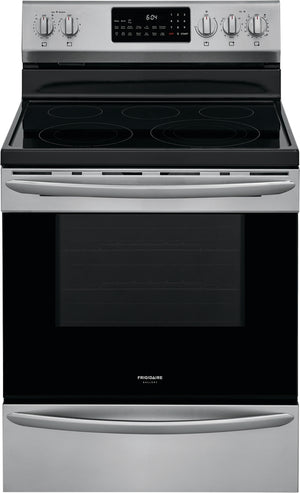 Frigidaire Gallery Cuisinière électrique autonome 5,7 pi³ avec friture à air acier inoxydable Smudge-ProofMC GCRE306CAF
