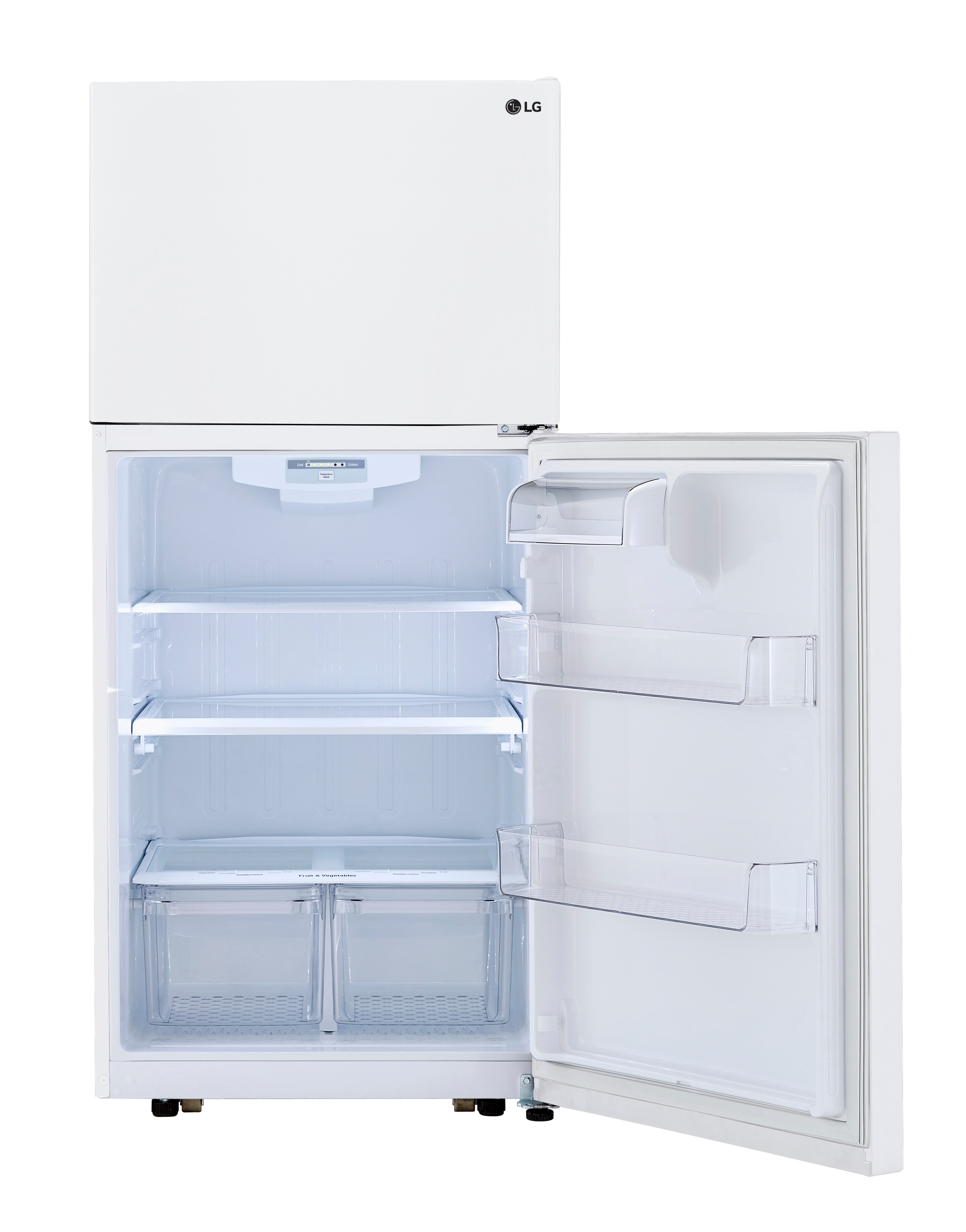 LG 30" 20 Cu. Ft. White Top-Freezer Refrigerator - LTCS20020W