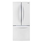 LG 30" 22 Cu. Ft. White French Door Refrigerator - LRFNS2200W