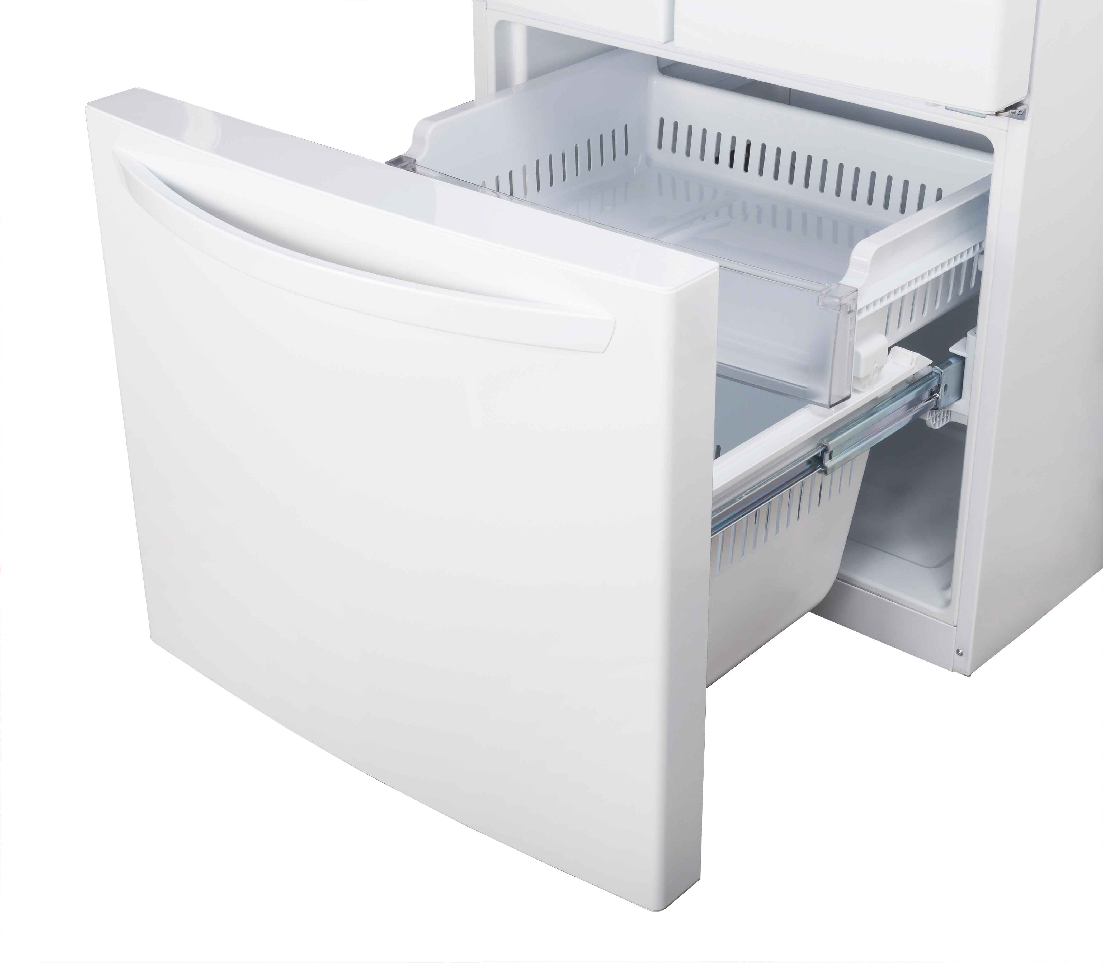 LG 30" 22 Cu. Ft. White French Door Refrigerator - LRFNS2200W