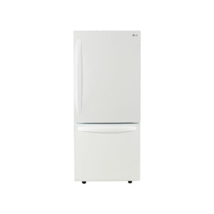 LG Réfrigérateur 22,1 pi³ de 30 po avec congélateur en bas blanc - LRDNS2200W