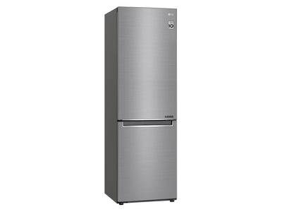 LG Réfrigérateur 12,0 pi³ avec congélateur en bas à profondeur de comptoir avec DoorCooling+MC 24 po argent platine LBNC12231V