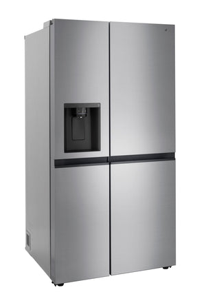 LG Réfrigérateur 27 pi³ côte à côte avec distributeur Smooth TouchMC 36 po argent platine LRSXS2706V