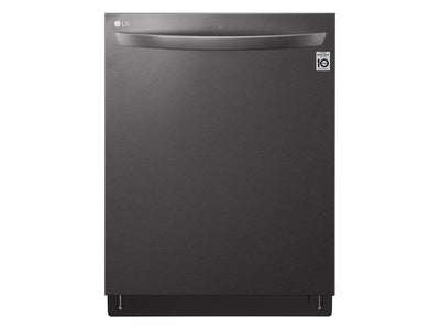 LG Lave-vaisselle 24 po à commandes sur le dessus doté du Wi-Fi, du système TrueSteam® et d’un 3e panier acier inoxydable noir LDTS5552D