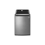 LG Graphite Steel Mega Capacity Smart WiFi Enabled Top Load Washer with Agitator and TurboWash3D™ Technology (5.6 Cu.Ft) - WT7305CV